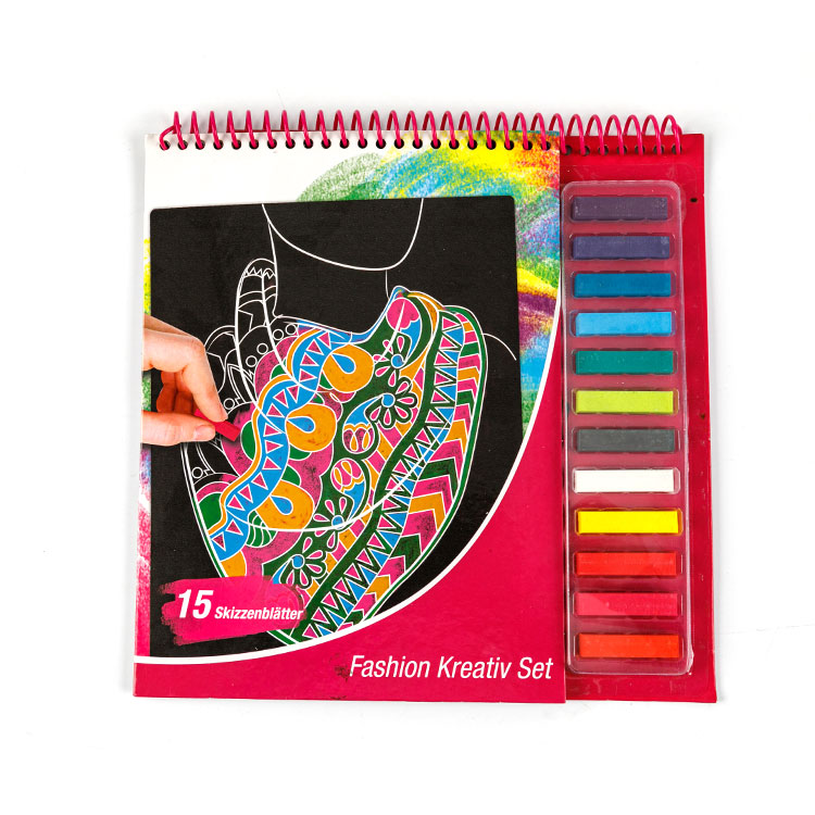 Sketch Book - Crayon NK ilə spiral kitab