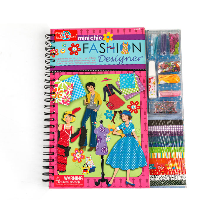 Sketch Book-Top Spiral Book Fshion oyuncaq kostyumu